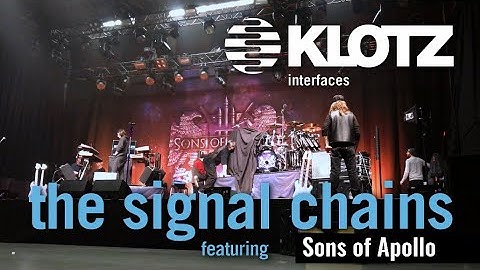 Three Guitaramps and a Leslie – featuring Derek Sherinian (Sons of Apollo) KLOTZ: the signal chains