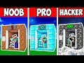 Minecraft NOOB vs PRO vs HACKER : BLOCK ELEVATOR CHALLENGE in Minecraft Animation