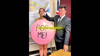 Wait Till The Teacher Pops The Balloon 😳