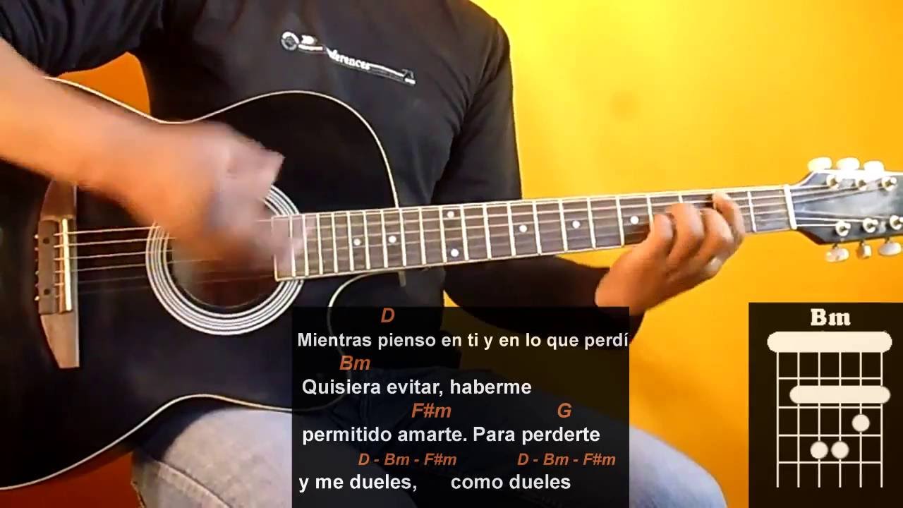Cómo Tocar - Dueles de Jesse y Joy (Tutorial Cover) | Mi Acorde Favorito -  YouTube