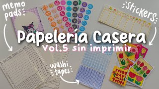 Papelería Casera Vol.5 ✨sin imprimir✨