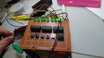 Attiny85 midi sequencer final pegboard