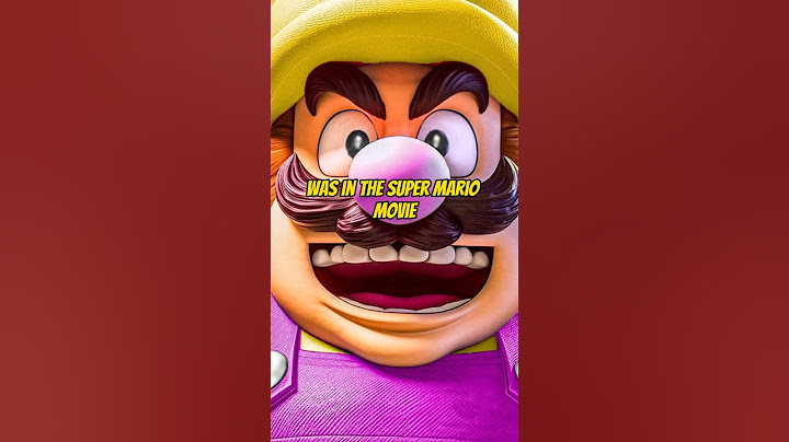 Wario WAS in the Super Mario Bros Movie! #mariomovie #supermario #warioware #nintendo #babymario
