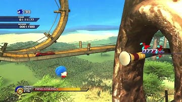 Sonic Unleashed:Recompiled - Savannah citadel Act 1 (Day) (S rank)