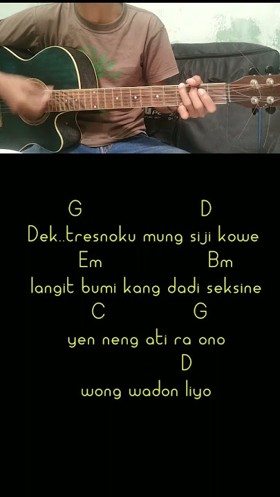 aku cah kerjo viral // dek lungaku Ra keget cidro // kunci gitar