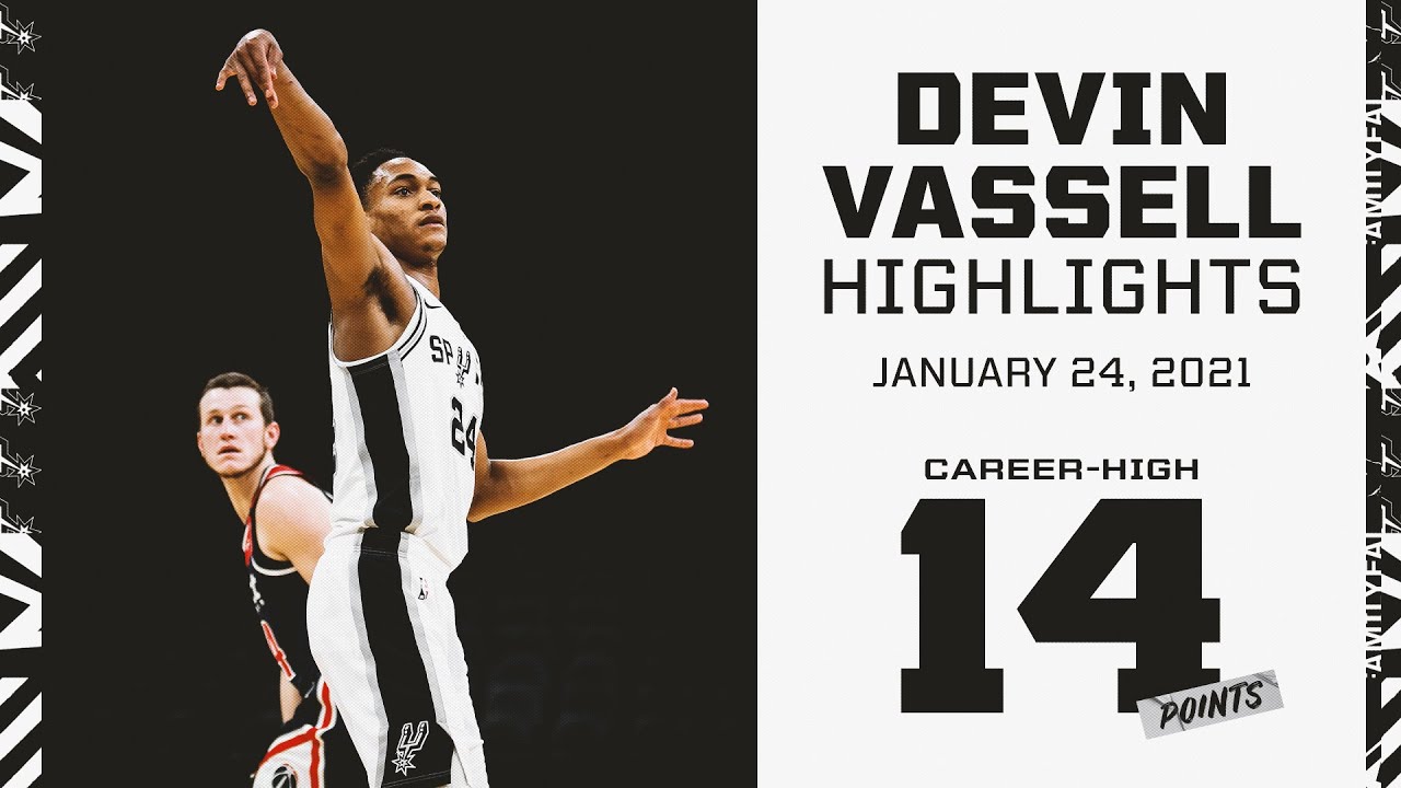 Highlights: Devin Vassell Career-High 14 PTS vs. WAS