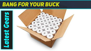 ShopSmart Online 24 Rolls Adding Machine Paper: The Essential 2-1/4" Choice