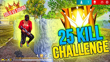 solo vs squad 25 kill booyah challenge hyper69 poco x3 pro