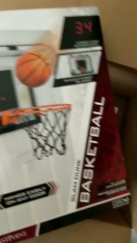 Got this Mini Basketball Hoop for only $9.98! #asmr #unboxing #basketball #minihoop #walmartfinds