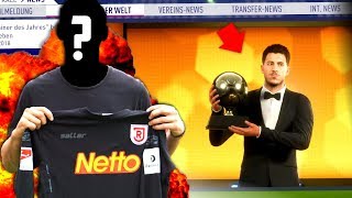 FIFA 18 : HAZARD gewinnt den BALLON DOR !! 😂😂 & NEUER TW ! 😱 Jahn Regensburg Karriere #9