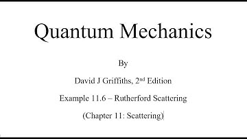 Quantum Mechanics - Example 11.6 (David J Griffiths) (Hindi) || Ashish Patel