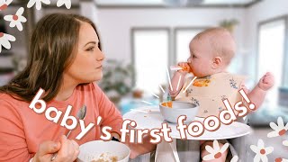 STARTING PUREES AT 5 MONTHS OLD!! 🤍 | DAY IN THE LIFE OF A FIRST TIME MOM