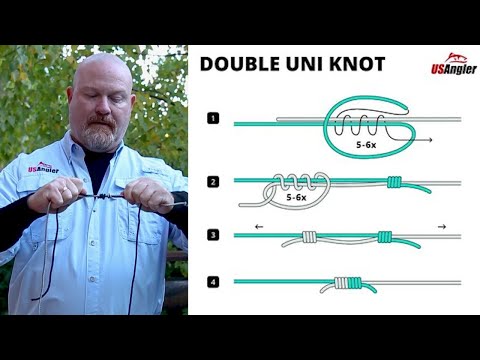 How To Tie The Double Uni Knot [Quickest & Easiest Way] 