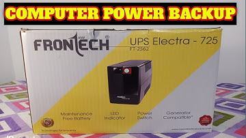 Frontech UPS Electra 725 Unboxing Hindi 😀 Frontech Ups Unboxing Electra-725