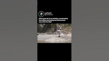 🤯 China is on the brink of perfecting four-legged robots!