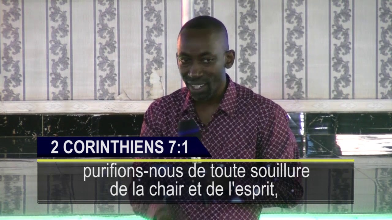 PASTEUR ABEL NKOMBA : SANS LA SANCTIFICATION NUL NE VERRA LE SEIGNEUR 1