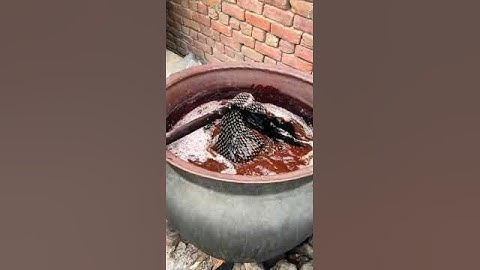 Bagru Hand Block Printed Fabric Boiling ( Steeming ) ...