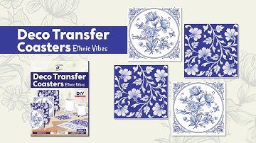 DECO TRANSFER COASTERS
