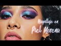 Maquillaje de Color en Piel Morena Tutorial - Pamela Segura