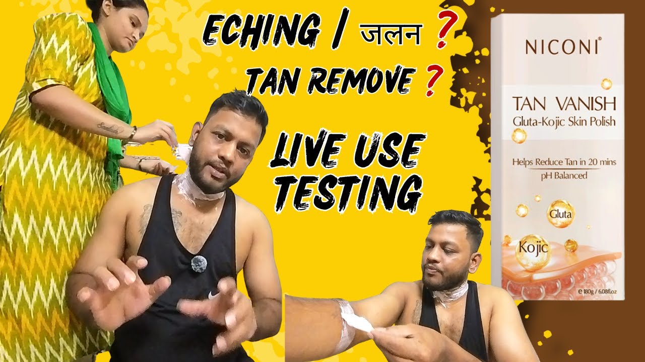 Niconi Tan Removal Full Review | eching / जलन ? 