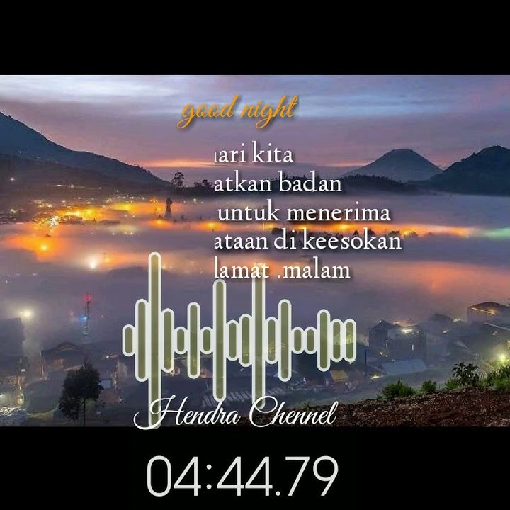Story wa,ucapin selamat tidur buat pacar,