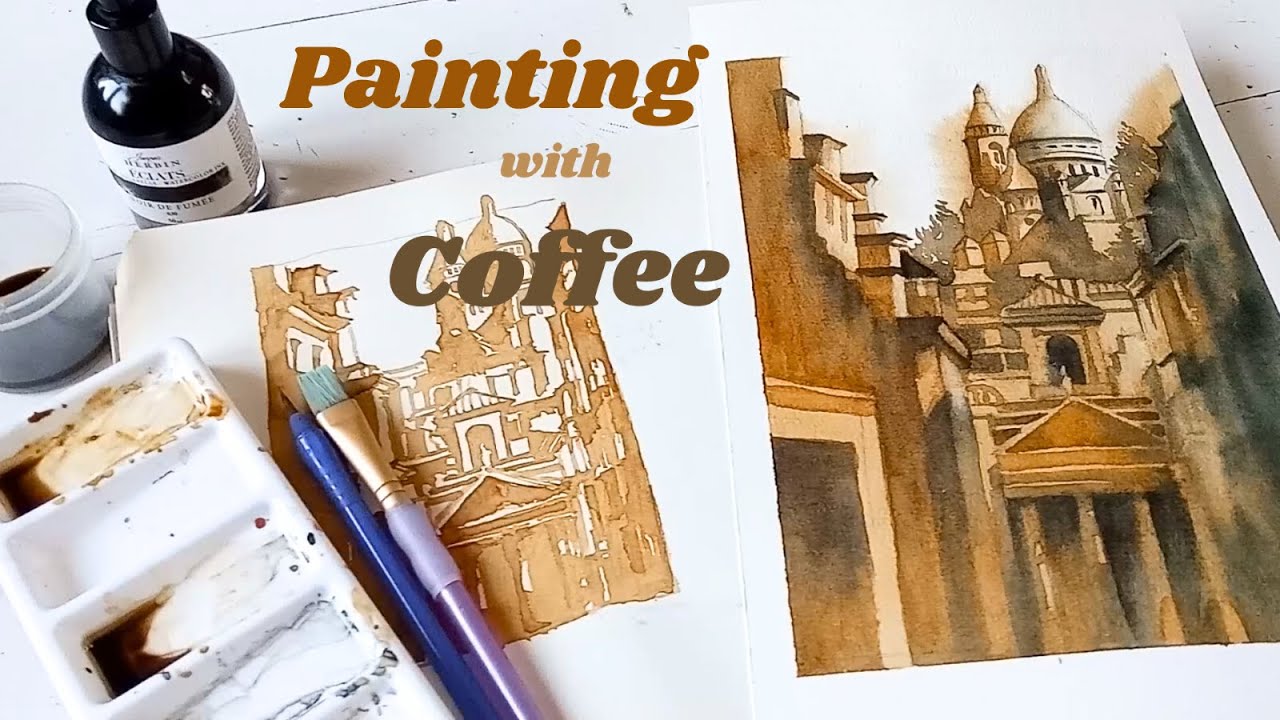 I Discovered COFFEE Can Replace PAINT in Art and It's a Game