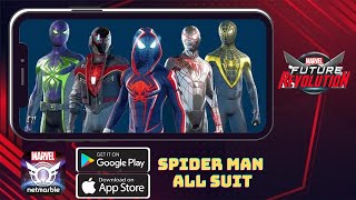 MARVEL Future Revolution Spider Man All Suits Gameplay (Android /iOS) screenshot 3