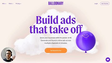 Balloonary.com walkthrough - Build and launch an ad in under 3 minutes