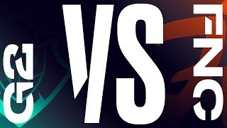 G2 vs. FNC | Final Game 2 | LEC Summer Split | G2 Esports vs. Fnatic (2019)