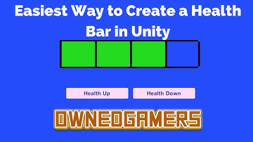 Unity Tutorial - Create Easy Health Bar UI