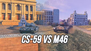 CS-59 vs M46 Patton | Кто же окажется сильнее по нанесению урона?