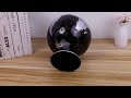 Exerz 20cm World Globe - Metallic Black