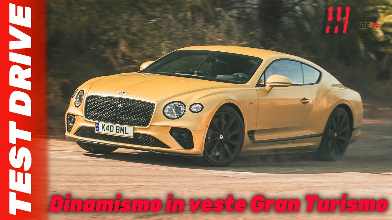 NEW BENTLEY CONTINENTAL GT SPEED 2022 - FIRST TEST DRIVE 