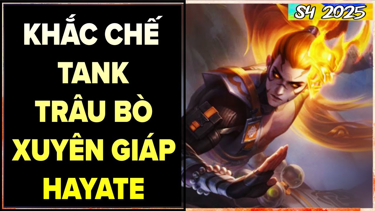 Khắc Chế Cứng Của Tanker ,Hayate Sát Thương Chuẩn | Liên Quân