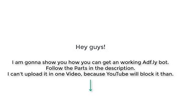 ADFLY BOT 2018 (3$ in 10 MINUTES)