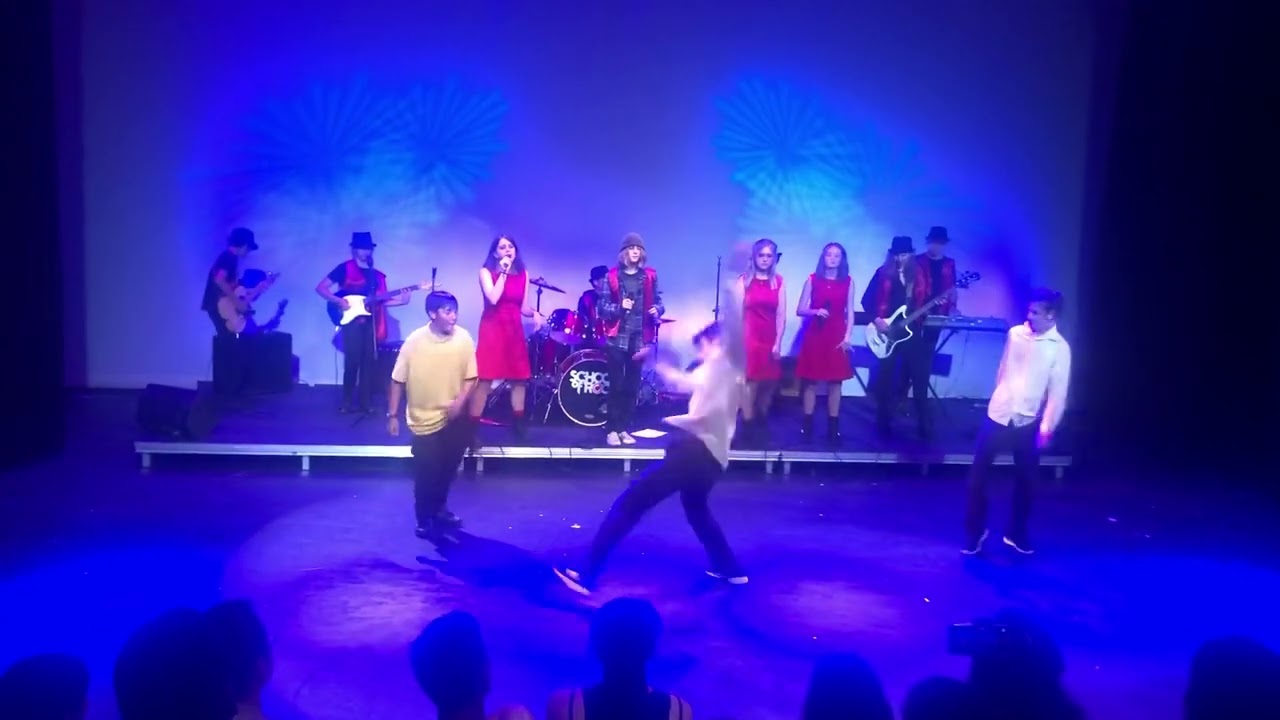 Break machine @ school of rock - bboy Funk-e breaking choreo