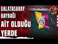 Galatasaray Bayrağı İstanbul Boğazı&#39;nda Dalgalanıyor