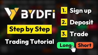 Bitcoin Trading like a Pro ✅ BYDFi Tutorial (Long & Short)