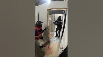 Point Blank Range!  Don’t be reactionary on that trigger and don’t give up your angles! #security