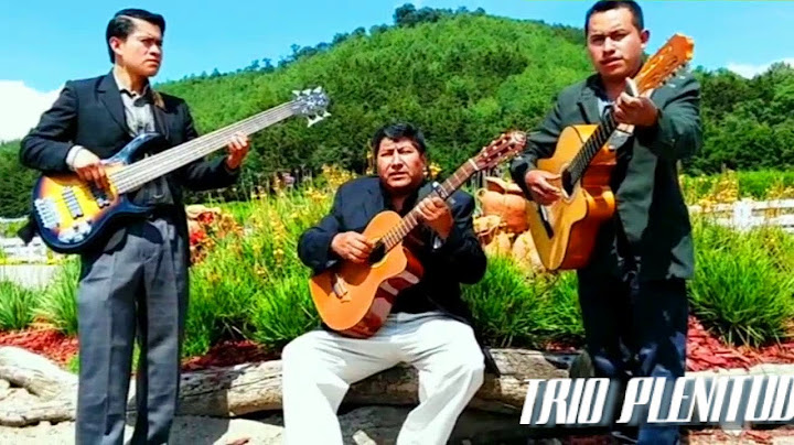 TRIO PLENITUD DIOS CUIDARA DE TI