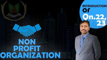 N.P.O. Question no.22 and 23 for 12th and B.comPart-1 #commerce #AchieversCommerce #B.COMPART1