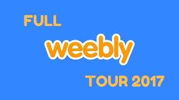Weebly Tour 2017