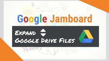 Google Jamboard - Expand Google Drive Files