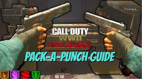 COD: WW2 ZOMBIES |  *EASY* PACK-A-PUNCH TUTORIAL/GUIDE | THE FINAL REICH