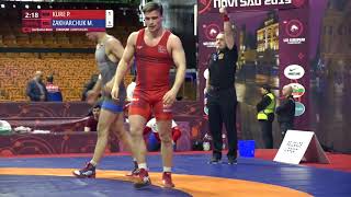 Qual. GR - 77 kg: P. KURE (NOR) v. M. ZAKHARCHUK (POL)