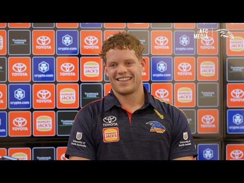 Mitch Hinge Presser August 10 - Adelaide Football Club