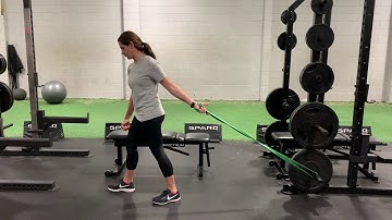 Anterior Deltoid Stretch with Mobility Band