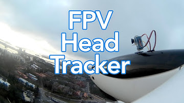 Head tracker on FPV glider