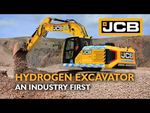 JCB's Hydrogen Fuel-Cell X Series Excavator - A Zero Emission Industry First