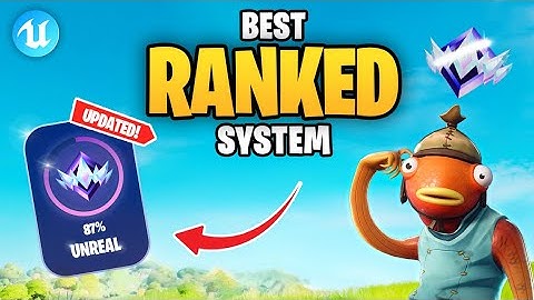 How to make a RANK SYSTEM in UEFN (2025)